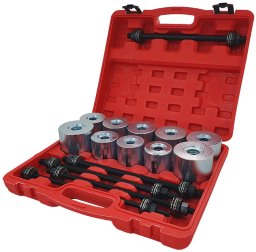Sherman Ściągacz do TULEI ŁOŻYSK ADAPTERY DO PRASY 34-90 mm SW2 + WALIZKA