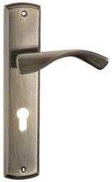 Domoletti DOOR HANDLE A01-217 OUTD 85MM/C AN BRASS