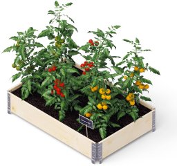 Mentor WOODEN RAISED BED G 1200X800-1-4-ECO* GBA