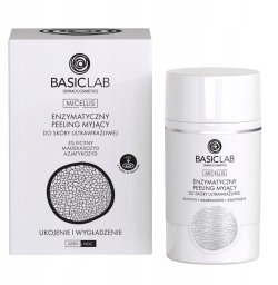 BASICLAB_Micellis enzymatyczny peeling myjący do skóry ultrawrażliwej 35g