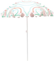 ProGarden Parasol plażowo ogrodowy 160CM pomarańczowo zielony