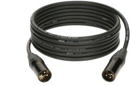 KLOTZ Kabel mikrofonowy adapter XLR 3-pin (wtyk / wtyk) na złączach Neutrik 2m