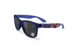 Okulary przeciwsłoneczne Spiderman dla dzieci UV 400 granatowo - niebieskie