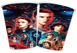 Kubeczki Papierowe Jednorazowe URODZINY - STRANGER THINGS - 10 szt