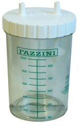 Zbiornik 1000 ml kompletny do ssaków marki Fazzini