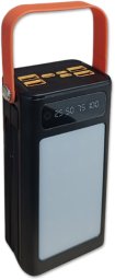 Powerbank 30 000mAh LED, 4x USB, USB-C, Lighting