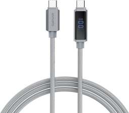 Kabel USB 4smarts USB-C - USB-C 1.5 m Szary (541439)