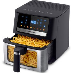 Frytkownica beztłuszczowa Air fryer Berdsen BD-655 czarna