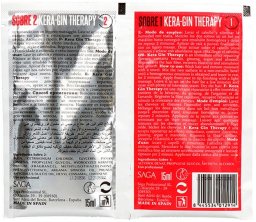 Zabieg do prostowania włosów Saga Pro Kera-Gin Therapy (15 ml)