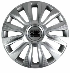 Kołpaki OMP Magnum Srebrzysty 15" (4 Sztuk)