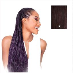 Pasma do Przedłużanie Włosów X-Pression Kasztan Syntetyczny 208,28 cm pelo sintetico N 2
