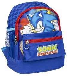 Plecak turystyczny Sonic Dziecięcy 25 x 27 x 16 cm Niebieski