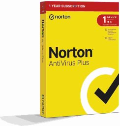 NORTON ANTIVIRUS PLUS 2GB CZ 1 uživatel pro 1 zařízení na 1 rok BOX