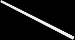 Barrow Acryl Hardtube, 16/12mm - 500mm, Weiß