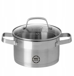 GARNEK PROFESJONALNY 20 CM INOX 3.6 L