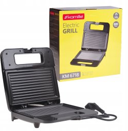 Grill elektryczny Bestron OPIEKACZ 6718 CZARNY 800 W GRILL