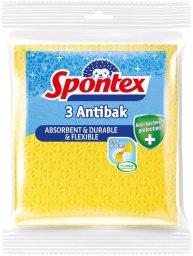 ŚCIERECZKA ANTYBAKTERYJNA GĄBCZASTA ANTIBAK 3 SZT. (97042487)