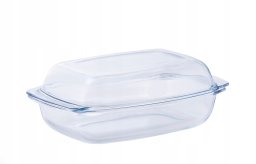 Pyrex Naczynie żaroodporne prostokątne 5L z pokrywą Termisil