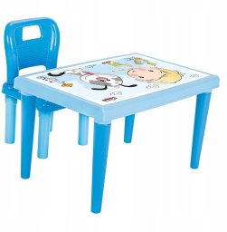 ARTYK ZESTAW STOLIK Z KRZESEŁKIEM BLUE 8693461039607