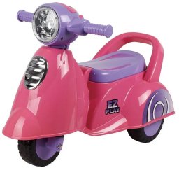 BM JEŹDZIK SCOOTER Z DŹWIĘKIEM RÓŻOWY
