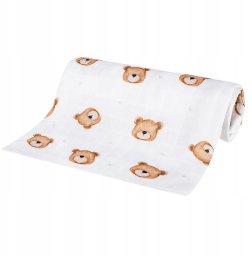 BOCIOLAND PIELUCHA BAMBUSOWA 75x75 TEDDY BEAR 5904501652056