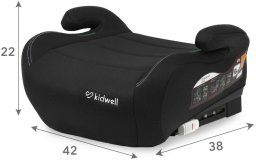 KIDWELL FOTELIK BOSTER PODSTAWKA OVAN BLACK 5906601700606