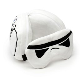 Relaxeazzz Star Wars Stormtrooper Pluszowy Zestaw: Poduszuka + Opaska Na Oczy