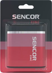 Bateria cynkowo-w�glowa, 3R12, 3R12, 4.5V, Sencor, blistr, 1-pack