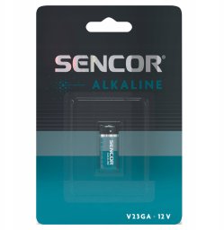 Bateria alkaliczna, 23A, V23GA, 1.5V, Sencor, blistr, 1-pack