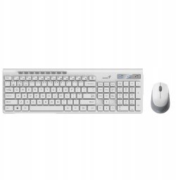Genius SlimStar 8230, zestaw klawiatura z mysz� optyczn� bezprzewodow�, 1x AA, 1x AA, CZ/SK, klasyczna, Dual-Mode rodzaj bezprzewo