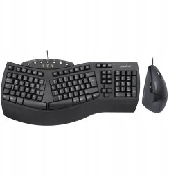 Klawiatura + mysz Perixx PERIDUO-512 czarna (57215R)
