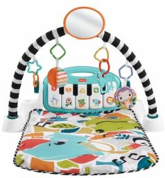 Mata do zabawy Fisher Price Kick and Play Grzechotka Pianino ES