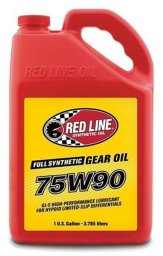 Olej do Skrzyni Biegów ze Sprzęgłem Red Line REDL57909 75W90 946 ml