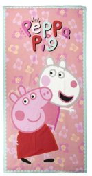 Ręcznik plażowy Peppa Pig Różowy 70 x 140 cm Mikrofibra