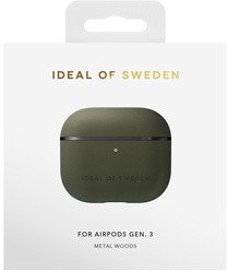 Słuchawki - Ideal of Sweden Etui na słuchawki Atelier Airpods Case Gen 3 Metal Woods