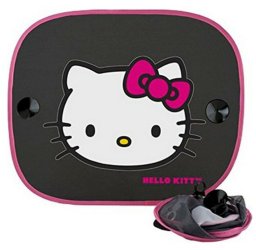Boczna Zasłonka do Samochodu Hello Kitty KIT3014 Dziecięcy (44 x 36 cm)(2 pcs)