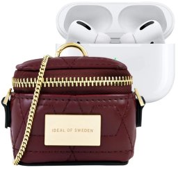 iDeal Of Sweden Ideal of Sweden Poppy AirPods Zip Bag Quilted Ruby uniwersalne