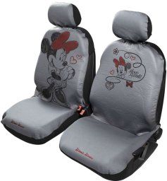 Pokrowiec na siedzenie Minnie Mouse CZ10820 Szary