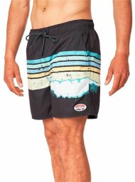 Strój kąpielowy Męski Rip Curl Framed Volley Czarny - L