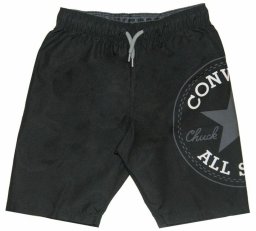 Strój kąpielowy Męski Converse Wrap Around Pool Czarny - 12-13 Lat