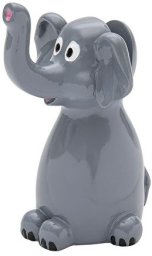 WEDO Brillenhalter Elefant, Polyresin, Grau, 7,1 x 5,5 x 10,