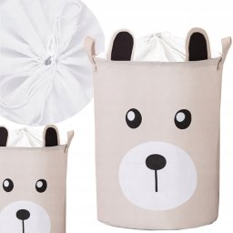 SIPO-BT036 KOSZ MIŚ BEŻOWY 43L