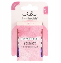 Plaukų gumytės Invisibobble Extra Hold, 6 vnt.