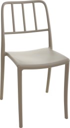 Kėdė Stackable, smėlio spalvos