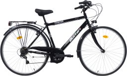 Miesto dviratis Bottari Firenze 28", juodas