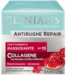 Dieninis kremas nuo raukšlių Clinians SPF15, 50 ml
