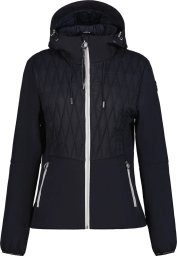 Luhta moteriška softshell striukė HEPONIEMI, tamsiai mėlyna