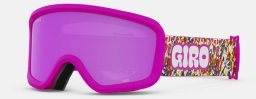 Gogle zimowe juniorskie GIRO CHICO 2.0 PINK SPRINKLES (Szyba lustrzana kolorowa AMBER PINK 19-42% S2) (NEW 2023/2024)