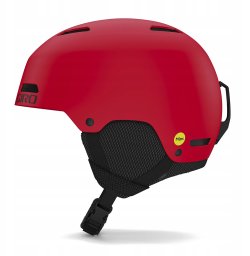 Kask zimowy GIRO CRUE matte birght red roz. M (55.5-59 cm) (NEW 2024/2025)