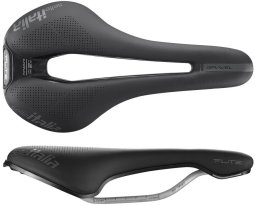 Selle Italia Siodło SELLE ITALIA FLITE BOOST GRAVEL TI316 SUPERFLOW S (id match S3), 228g, Czarne (NEW 2025)